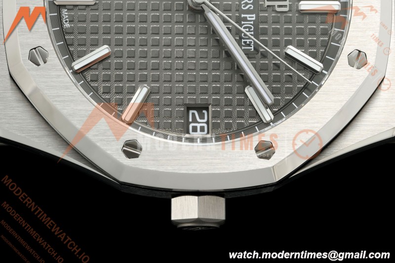 Audemars Piguet - Royal Oak 15500 41mm SS/SS Grey/Stk APSF V3 SA4302 Free Sprung
