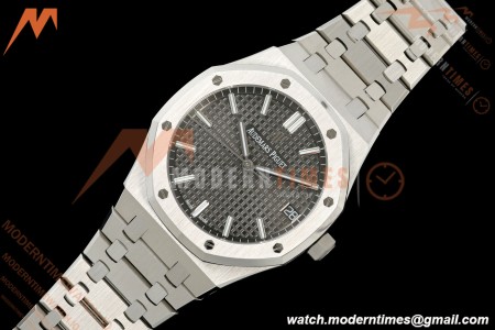 Audemars Piguet - Royal Oak 15500 41mm SS/SS Grey/Stk APSF V3 SA4302 Free Sprung