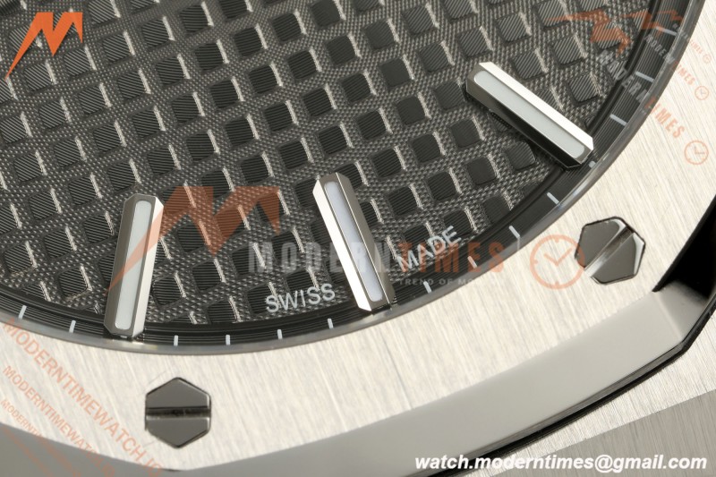 Audemars Piguet - Royal Oak 15500 41mm SS/SS Grey/Stk APSF V3 SA4302 Free Sprung