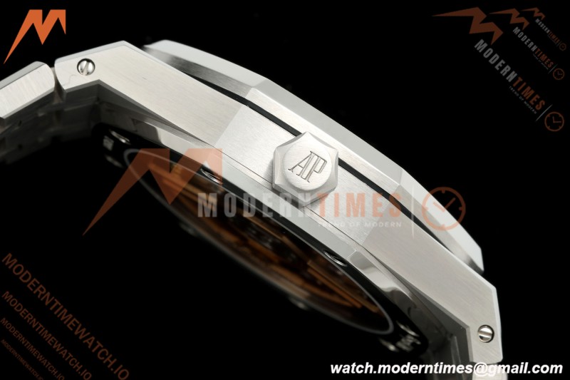 Audemars Piguet - Royal Oak 15500 41mm SS/SS Grey/Stk APSF V3 SA4302 Free Sprung