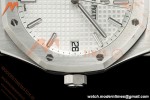 Audemars Piguet - Royal Oak 15500 41mm SS/SS Wht/Stk APSF V3 SA4302 Free Sprung