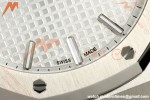 Audemars Piguet - Royal Oak 15500 41mm SS/SS Wht/Stk APSF V3 SA4302 Free Sprung