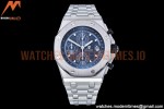 Audemars Piguet - AP ROO Chronograph SS/SS Blue/Stk APF A3126 Mod