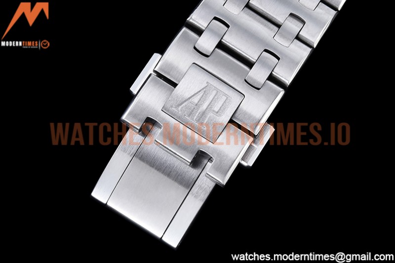 Audemars Piguet - AP ROO Chronograph SS/SS Blue/Stk APF A3126 Mod