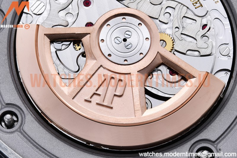 Audemars Piguet - AP ROO Chronograph SS/SS Blue/Stk APF A3126 Mod
