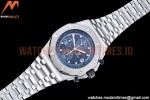Audemars Piguet - AP ROO Chronograph SS/SS Blue/Stk APF A3126 Mod