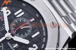 Audemars Piguet - AP ROO Chronograph SS/SS Black/Num APF A3126 Mod