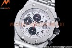 Audemars Piguet - AP ROO Chronograph SS/SS Wht/Num APF 7750 Mod