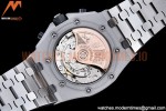 Audemars Piguet - AP ROO Chronograph SS/SS Wht/Silv/Num APF 7750 Mod