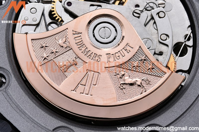 Audemars Piguet - AP ROO Chronograph SS/SS Wht/Silv/Num APF 7750 Mod