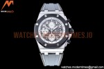 Audemars Piguet - AP ROO Chronograph SS/RU Grey/Num APF A3126 Mod