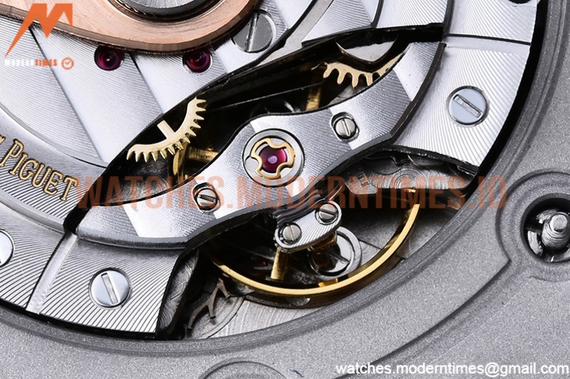 Audemars Piguet - AP ROO Chronograph SS/RU Grey/Num APF A3126 Mod