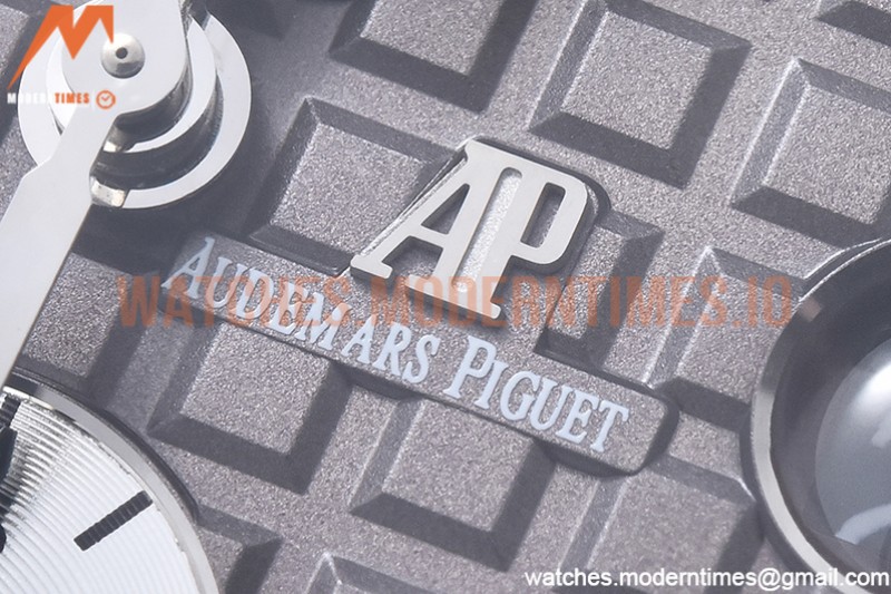 Audemars Piguet - AP ROO Chronograph SS/RU Grey/Num APF A3126 Mod