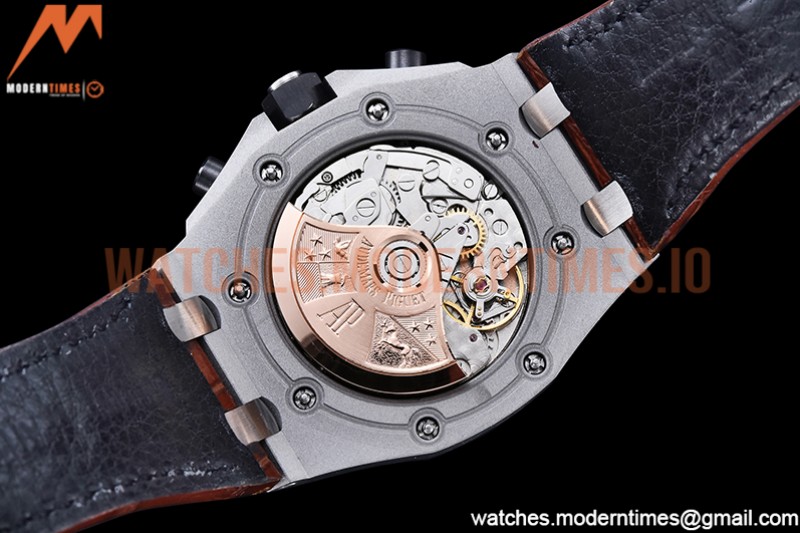 Audemars Piguet - AP ROO Chronograph SS/LE Wht/Num APF 7750 Mod