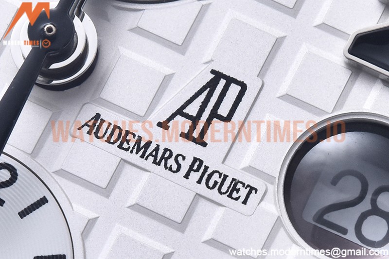 Audemars Piguet - AP ROO Chronograph SS/LE Wht/Num APF 7750 Mod