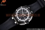 Audemars Piguet - AP ROO Chronograph Grn CER/RU Black/Stk APF A3126 Mod