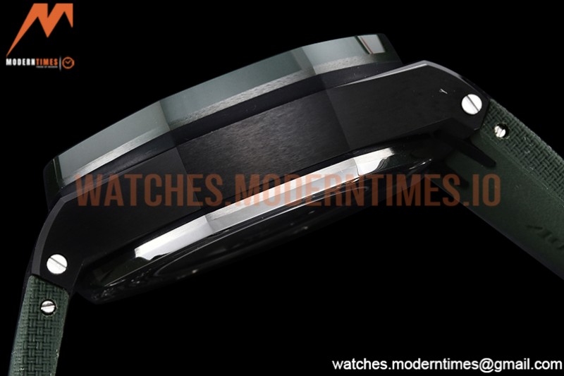 Audemars Piguet - AP ROO Chronograph Grn CER/RU G-Grn/Num APF A3126 Mod