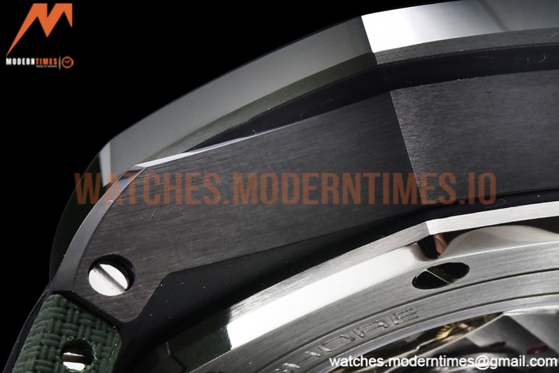 Audemars Piguet - AP ROO Chronograph Grn CER/RU G-Grn/Num APF A3126 Mod