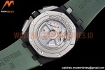 Audemars Piguet - AP ROO Chronograph Grn CER/RU G-Grn/Num APF A3126 Mod