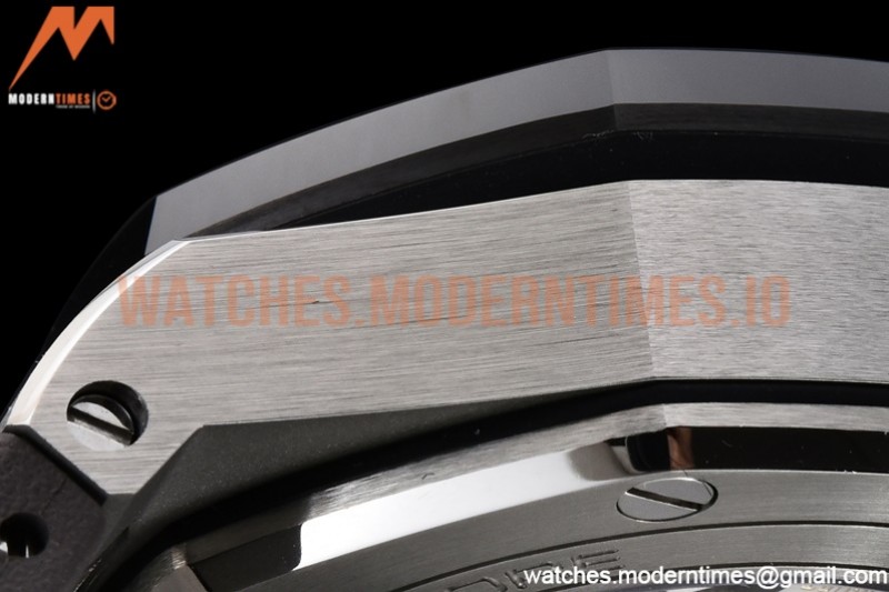 Audemars Piguet - AP ROO Chronograph SS/RU Grey/Stk APF A3126 Mod