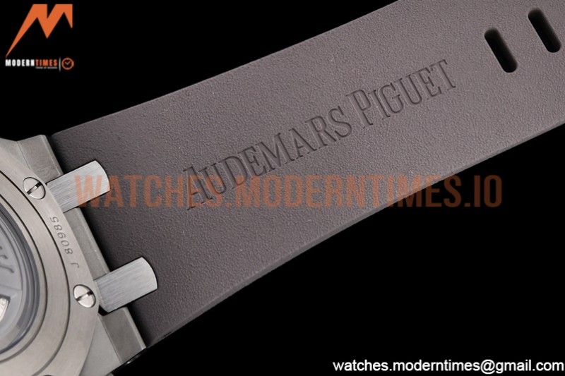 Audemars Piguet - AP ROO Chronograph SS/RU Grey/Stk APF A3126 Mod