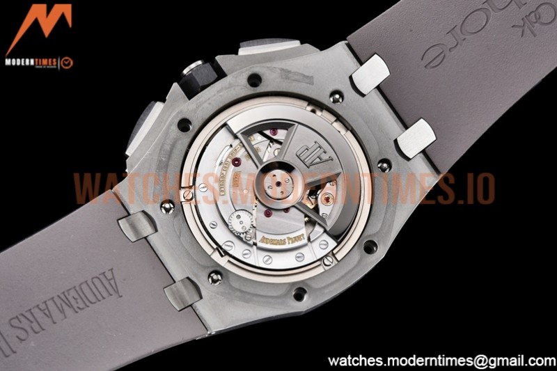 Audemars Piguet - AP ROO Chronograph SS/RU Grey/Stk APF A3126 Mod