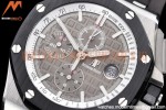 Audemars Piguet - AP ROO Chronograph SS/RU Grey/Stk APF A3126 Mod