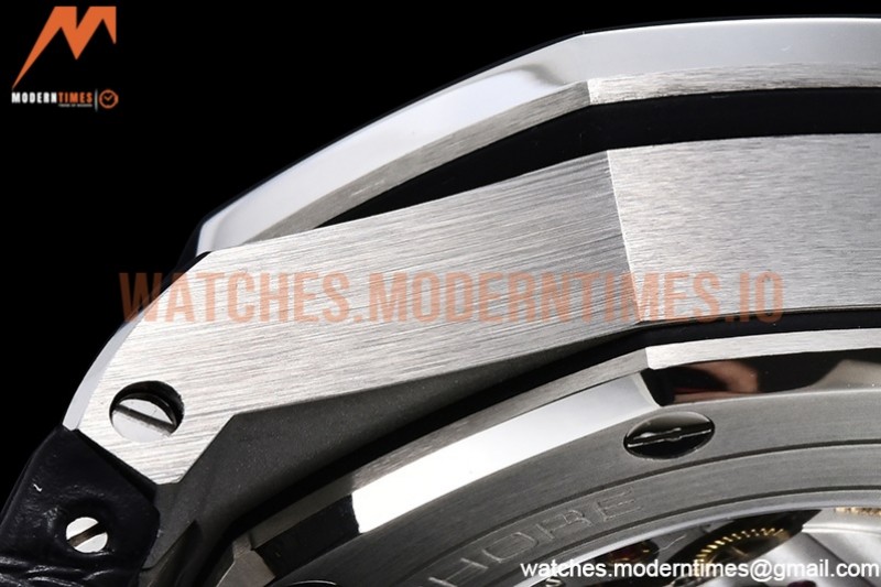 Audemars Piguet - AP ROO Chronograph SS/LE Black/Stk APF A3126 Mod