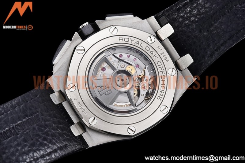 Audemars Piguet - AP ROO Chronograph SS/LE Black/Stk APF A3126 Mod