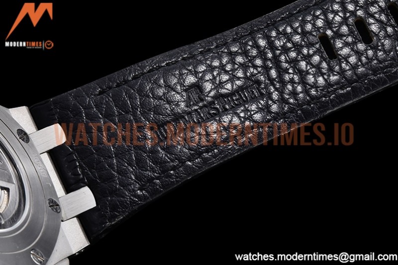Audemars Piguet - AP ROO Chronograph SS/LE Black/Stk APF A3126 Mod