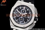 Audemars Piguet - AP ROO Chronograph SS/LE Black/Stk APF A3126 Mod