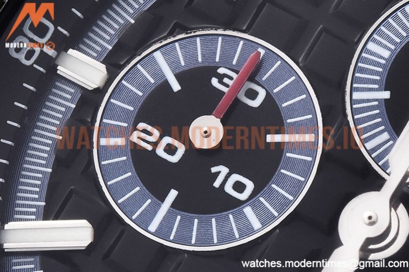 Audemars Piguet - AP ROO Chronograph SS/LE Black/Stk APF A3126 Mod