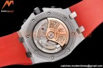 Audemars Piguet - AP ROO Chronograph SS/RU Black/Num APF A3126 Mod