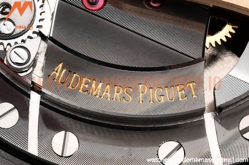 Audemars Piguet - AP ROO Chronograph SS/RU Black/Num APF A3126 Mod