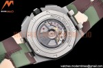 Audemars Piguet - AP ROO Chronograph SS/RU Green APF A3126 Mod