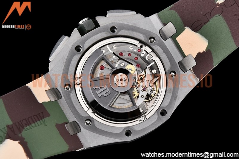 Audemars Piguet - AP ROO Chronograph SS/RU Green APF A3126 Mod