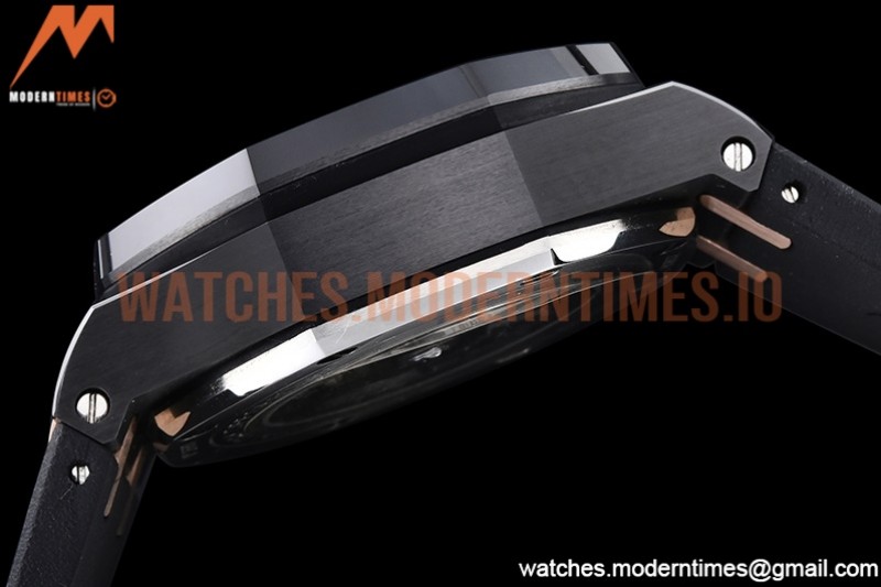 Audemars Piguet - AP ROO Chronograph CER/RU Black/Stk/RG APF A3126 Mod