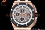 Audemars Piguet - AP ROO Chronograph CER RG/RU Grey/Stk APF A3126 Mod