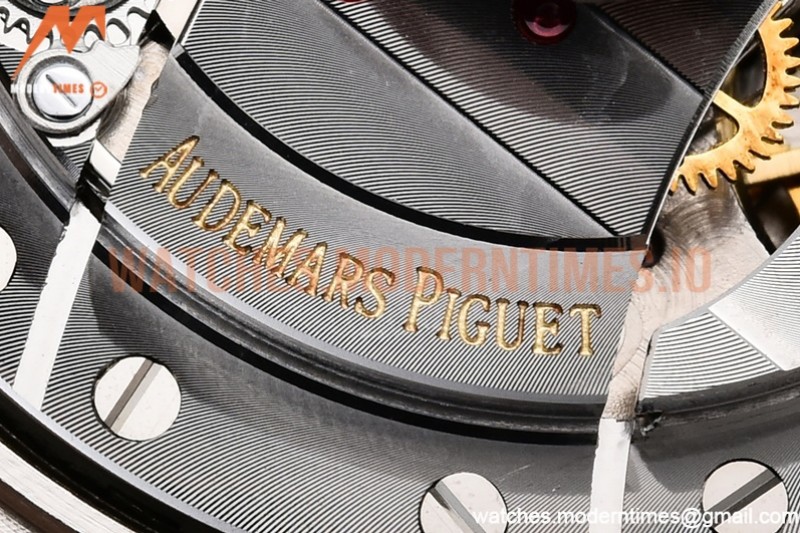 Audemars Piguet - AP ROO Chronograph CER RG/RU Grey/Stk APF A3126 Mod