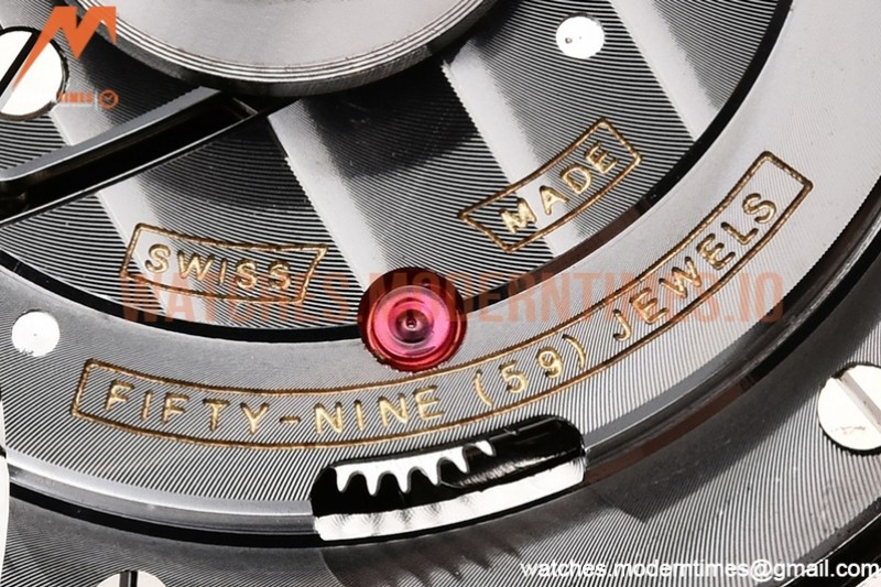 Audemars Piguet - AP ROO Chronograph CER RG/RU Grey/Stk APF A3126 Mod