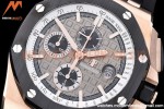 Audemars Piguet - AP ROO Chronograph CER RG/RU Grey/Stk APF A3126 Mod