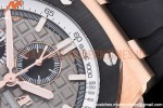 Audemars Piguet - AP ROO Chronograph CER RG/RU Grey/Stk APF A3126 Mod