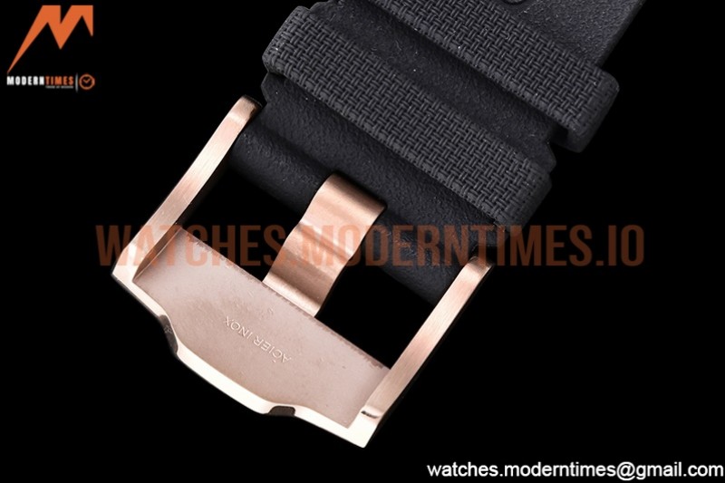 Audemars Piguet - AP ROO Chronograph RG CER/RU G-Blue/Num APF A3126 Mod