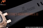 Audemars Piguet - AP ROO Chronograph RG CER/RU G-Blue/Num APF A3126 Mod
