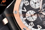 Audemars Piguet - AP ROO Chronograph RG CER/RU G-Blue/Num APF A3126 Mod