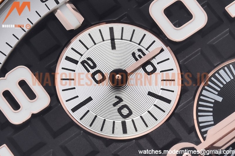 Audemars Piguet - AP ROO Chronograph RG CER/RU G-Blue/Num APF A3126 Mod