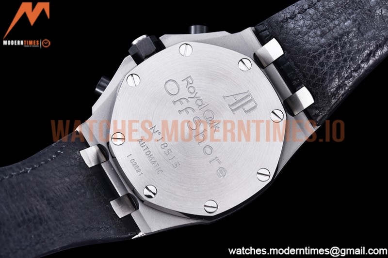 Audemars Piguet - AP ROO Chronograph SS/LE Blk/Num APF 7750 Mod