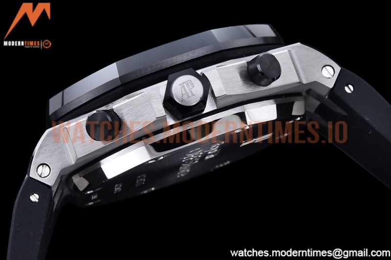 Audemars Piguet - AP ROO Chronograph CER SS/RU Grey/Num APF 7750 Mod