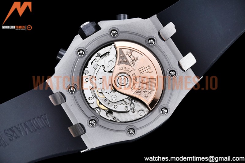 Audemars Piguet - AP ROO Chronograph CER SS/RU Grey/Num APF 7750 Mod
