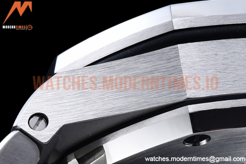 Audemars Piguet - AP ROO Chronograph SS/SS Grey/Num APF 7750 Mod
